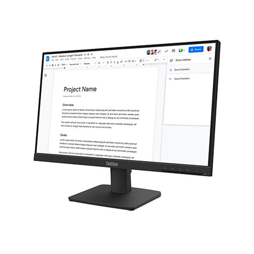 Màn hình Lenovo ThinkVision S22-4E 64CBKAR6VN (21.5 inch | FHD | IPS | 100Hz | 4ms)