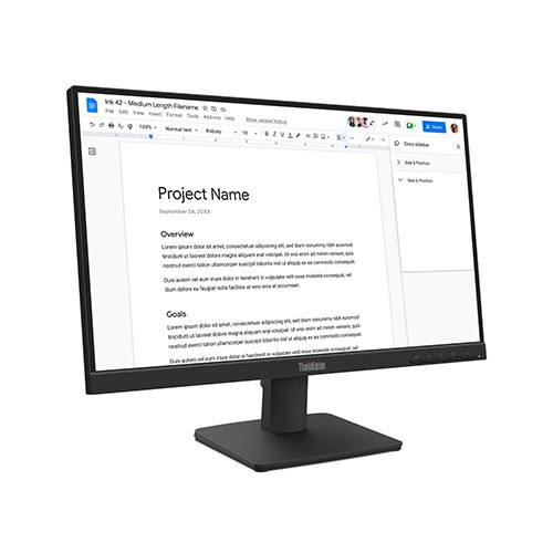 Màn hình Lenovo ThinkVision S22-4E 64CBKAR6VN (21.5 inch | FHD | IPS | 100Hz | 4ms)