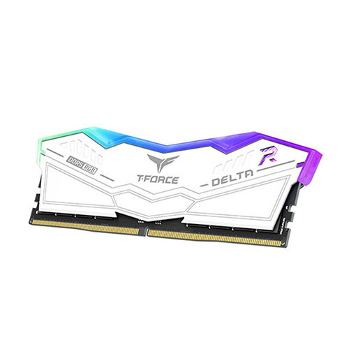 Ram TEAMGROUP T-Force DELTA RGB 64GB (2x32GB) DDR5 6000MHz Trắng