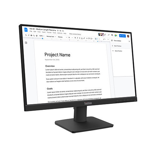 Màn hình Lenovo ThinkVision S22-4E 64CBKAT6AE (21.5 inch | FHD | IPS | 100Hz | 4ms)