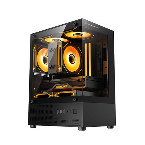 Vỏ Case KENOO ESPORT MK120 (Màu Đen | M-ATX)