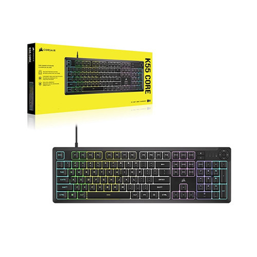 Bàn phím Corsair K55 CORE RGB CH-9226C65-NA