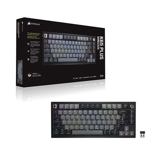 Bàn phím Corsair K65 CSR RED-BLK-GREY (CH-91D401L-NA)