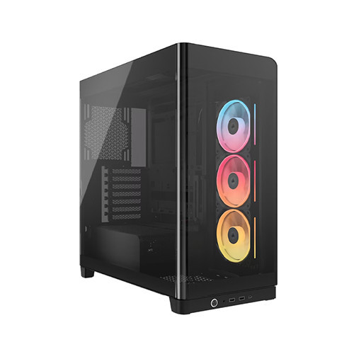 Vỏ case Corsair FRAME 4500X LX-R RGB iCUE LINK Panoramic (Mid-Tower | Black) CC-9011316-WW