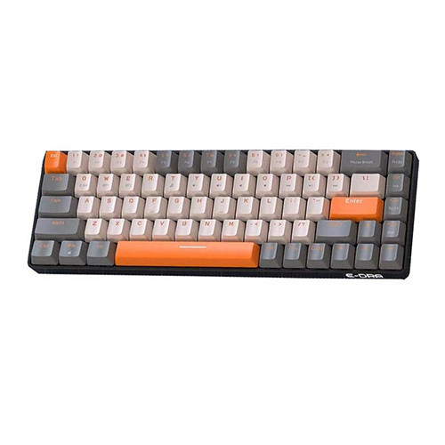 Bàn phím cơ EDRA EK368L Alpha Yellow Switch