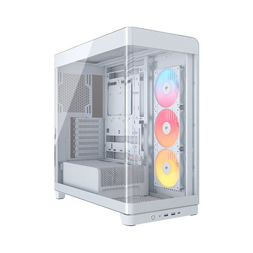 Vỏ case Corsair FRAME 4500X RS-R ARGB Panoramic (Mid-Tower | White) CC-9011315-WW