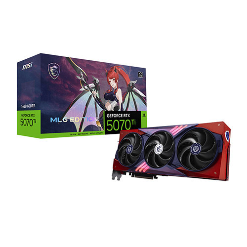 VGA MSI RTX 5070 Ti 16GB MLG EDITION OC GDDR7