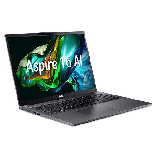 Laptop Acer Aspire 16 AI A16-71M-71U7 NX.J4YSV.002 (Ultra 7 155H | 16GB | 512GB | Intel® Arc™ Graphics | 16 inch FHD+ | Win 11 | Xám)