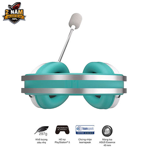 Tai nghe Asus TUF H1 Gen II USB Hatsune Miku Edition