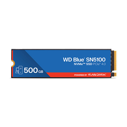 Ổ cứng SSD WD Blue SN5100 500GB NVMe PCIe Gen4 x4 WDS500G5B0E