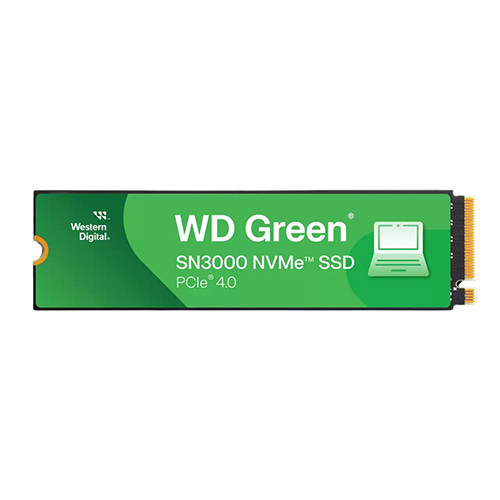 Ổ cứng SSD WD Green SN3000 1TB NVMe PCIe Gen4x4 WDS100T5G0E