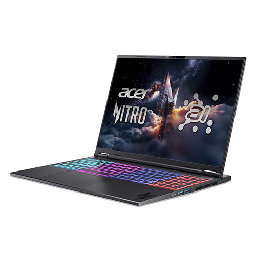 Laptop Acer Gaming Nitro 16 AI ProPanel AN16S-61-R193 NH.QXTSV.001 (Ryzen™ AI 9 365 | 16GB | 512GB | RTX™ 5070 8GB | 16inch 2K+ 180Hz | Win 11 | Đen)