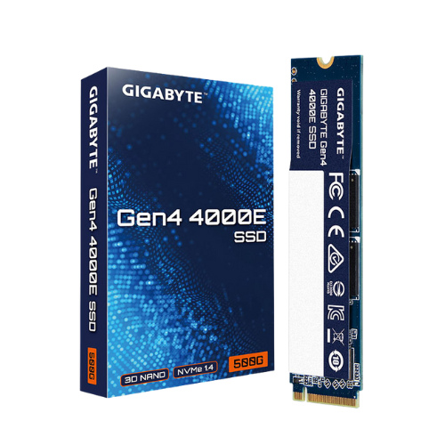 Ổ cứng SSD GIGABYTE 4000E 500GB M2 2280 NVMe Gen4x4 G440E500G