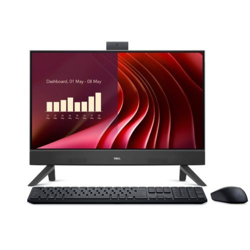 PC AIO Dell EC24250 DR93T5  (Core i5-1334U | 8GB | 512GB | 23.8 inch FHD | Win 11 | Office | Đen)