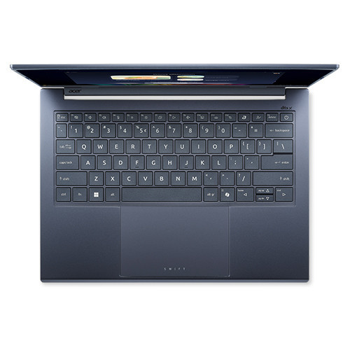 Laptop Acer Swift Go 14 AI SFG14-75-765M NX.JNBSV.004 (Ultra 7 258V | 16GB | 512GB | Intel® Arc™ 140V | 14 inch OLED FHD+ | Win 11 | Xanh)
