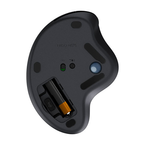 Chuột không dây Logitech ERGO M575 for Business bi xoay màu than chì (910-006222)