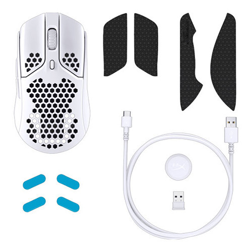 Chuột Gaming HyperX Pulsefire Haste Wireless 4P5D8AA White