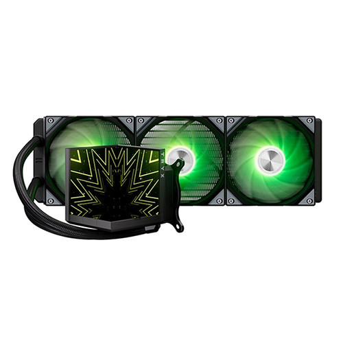 Tản nhiệt nước AIO TRYX STAGE 360 Dual-Screen ARGB Black L-S360A-DM3M-G0K