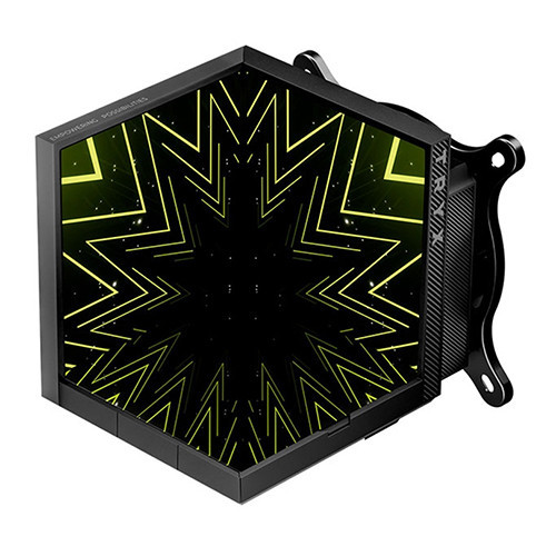 Tản nhiệt nước AIO TRYX STAGE 360 Dual-Screen ARGB Black L-S360A-DM3M-G0K