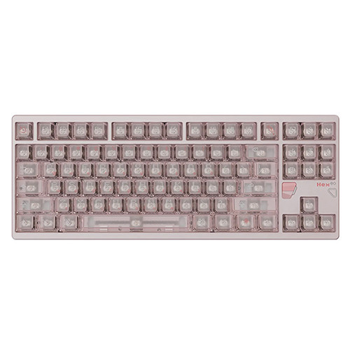 Bàn phím cơ ATK x QK Hex80 Babypink Magnetic switch