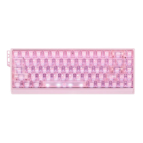 Bàn phím cơ ATK 68 RX HE Pink Wolf switch