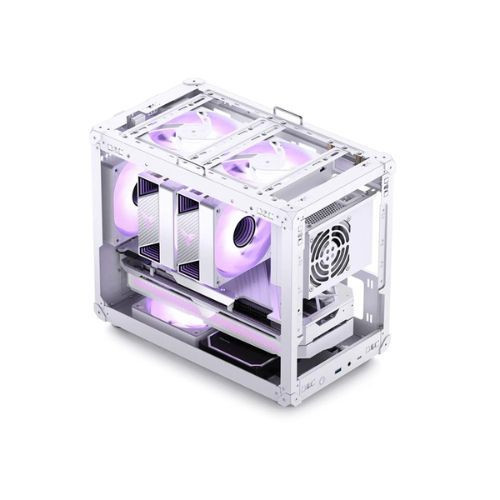 Vỏ Case JONSBO C6 MAX WHITE ( MINI TOWER | MÀU TRẮNG)