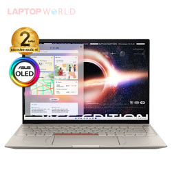Laptop Asus Zenbook 14X OLED UX5401ZAS-KN070W (Core™ i7-12700H | 16GB | 1TB | Intel® Iris® Xe | 14.0 inch 2.8K OLED | Cảm ứng | Win 11 | Zero-G Titanium)