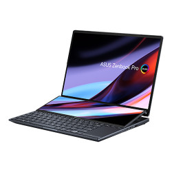 Laptop Asus Zenbook Pro 14 Duo OLED UX8402ZE-M3044W (Core™ i7-12700H | 16GB | 1TB | RTX™ 3050 Ti | 14.5inch 2.8K OLED | Cảm ứng | Bút cảm ứng | Win 11 | Đen)