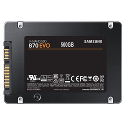 Ổ cứng SSD Samsung 870 EVO 500GB 2.5" SATA 3 (MZ-77E500BW)