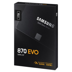 Ổ cứng SSD Samsung 870 EVO 1TB 2.5" SATA 3 (MZ-77E1T0BW)