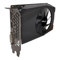 VGA PNY GeForce GTX 1650 4GB GDDR6 Single Fan (VCG16504D6SFMPB)