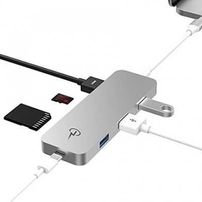 Bộ chia/ Hub USB-C Charjen Pro Combo 7 in 1