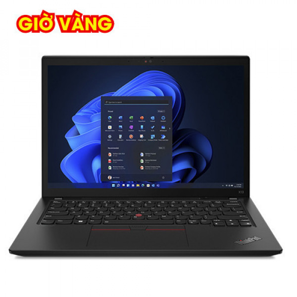 Laptop Lenovo ThinkPad X13 Gen 3 21BN008JFQ (Core™ i5-1235U | 8GB | 512GB | Intel Iris Xe Graphics | 13.3inch WUXGA | No OS | Đen)