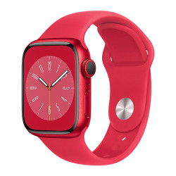 Apple Watch Series 8 GPS + Cellular 45mm viền nhôm dây cao su Red VN/A
