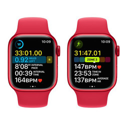 Apple Watch Series 8 GPS 41mm viền nhôm dây cao su Red VN/A