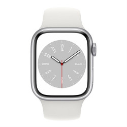 Apple Watch Series 8 GPS 41mm viền nhôm dây cao su Silver VN/A
