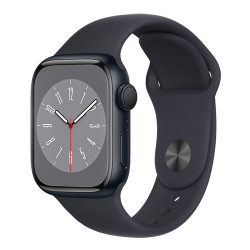 Apple Watch Series 8 GPS 45mm viền nhôm dây cao su Midnight VN/A