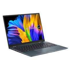 Laptop Asus Zenbook 14 Flip OLED UP5401ZA-KU140W (Core™ i7-12700H | 16GB | 1TB | Intel® Iris® Xe | 14.0 inch 4K OLED | Cảm ứng | Bút cảm ứng | Win 11 | Xám)