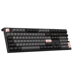 Bàn phím cơ AKKO MonsGeek MG108 Black & Pink Akko V3 Cream Yellow switch
