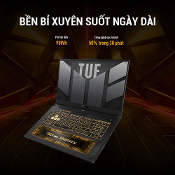 Laptop Asus TUF Gaming F15 FX507VV4-LP382W (Core™ i9-13900H | Ram 16GB | 512GB SSD | RTX 4060 8GB | 15.6inch FHD | Win 11 | Đen)