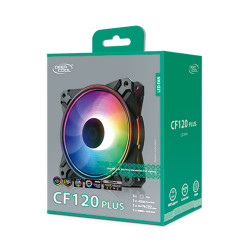Bộ 3 fan máy tính DEEPCOOL CF120 Plus A RGB-3F