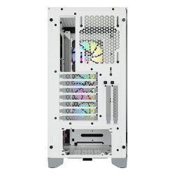 Vỏ máy tính Corsair iCUE 4000X RGB White TG Mid-Tower ATX