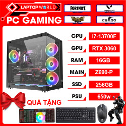 PCHM Gaming 15 (i7-13700F | Z690-P Pro | Ram 16GB  | RTX 3060 | 256GB SSD | 650W PSU)