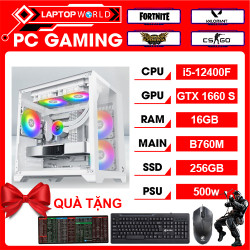 PCHM Gaming 19 (i5-12400F | B760M | Ram 16GB | GTX 1660 S | 256GB SSD | 500W PSU)