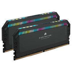 RAM Corsair DOMINATOR PLATINUM RGB 64GB (2x32GB) DDR5 5600MHz Black (CMT64GX5M2B5600C40)