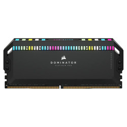 RAM Corsair DOMINATOR PLATINUM RGB 64GB (2x32GB) DDR5 5600MHz Black (CMT64GX5M2B5600C40)