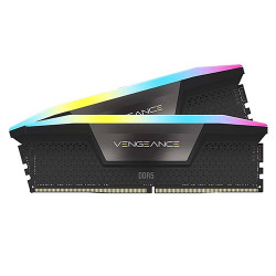 Ram Corsair VENGEANCE RGB 64GB (2x32GB) DDR5 bus 5600MHz Black (CMH64GX5M2B5600C36)