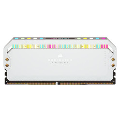 RAM Corsair DOMINATOR PLATINUM RGB 32GB (2x16GB) DDR5 5600MHz White (CMT32GX5M2B5600C36W)
