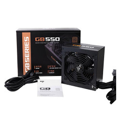 Nguồn máy tính AIGO Bronze GB550 - 550w (80 Plus Bronze/Màu Đen)