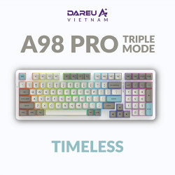 Bàn phím cơ DareU A98 Pro Triple Mode Timeless DareU Dream switch